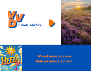 VVD 5 juli zomer